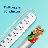 Philips Extension Cord 5 Socket 5 Switch CHP3451W