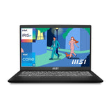 MSI Modern 15 Laptop B12MO-1007IN 12th Gen Intel Core i5 Processor/16GB RAM/512GB SSD/Win11/Microsoft Office 2021/Intel Iris Xe Graphics Card/Screen Inch 15.6/Black