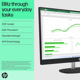 HP All in One 24-cr0477in 13th Gen Intel Core i5 Processor/8GB RAM/512GB SSD/Win11/Microsoft Office Home 2024/Intel HD Graphic Card/Screen Inch 23.8/White