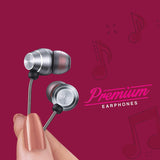 Fingers Supreme Wired in Ear Earphone with Mic - Grey
