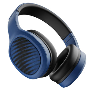 Boat Rockerz 460 Wireless Over Ear Headphones W/Up to 30Hrs Playtime Bold Blue