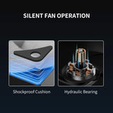 Ant Esports CPU Cooler Air V8 Digital ARGB