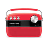 SAREGAMA Carvaan Premium Pop 6W Portable Speaker Pre-loaded 5000 Evergreen Hindi Songs, 2.0 Channel Coral Pink