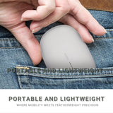 Rapoo  M650 Bluetooth Multi-Device Silent Mouse, Dual Mode Bluetooth + 2.4G Wireless White