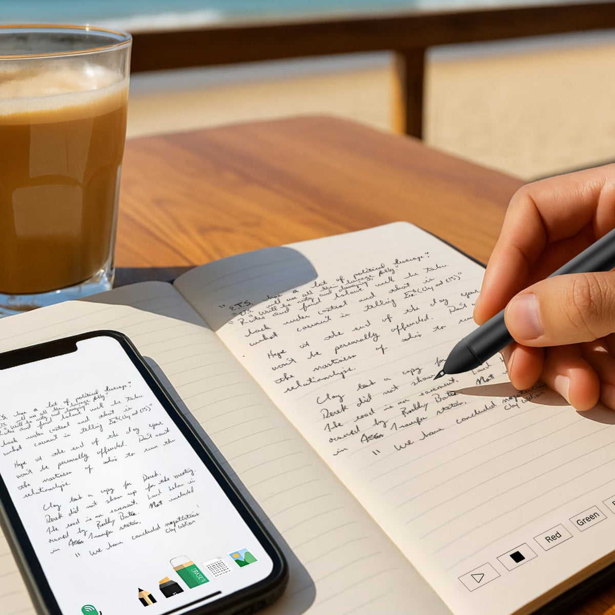 SyncPen 3 Digital Notebook Pen Set – Bluetooth OCR, Audio Recording ...