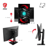 MSI G274QPX 27" 240Hz 2K 2560x1440 WQHD 1ms IPS Panel G-sync compatible Gaming Monitor Black