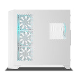 Ant Esports Gaming Cabinet Crystal ARC White