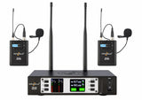 STUDIOMASTER TR 44LL UHF HIGH QUALITY DUAL COLLAR WIRELESS MICROPHONE