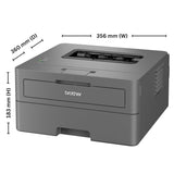 Brother Laser Printer HL-L2400D A4 Print Single Function Duplex