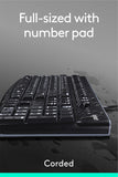 Logitech MK120 Wired Keyboard and Mouse Combo