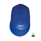 Logitech M331 Silent Plus Wireless Bluetooth Mouse Blue BROOT COMPUSOFT LLP JAIPUR 