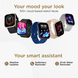 Fire-Boltt Dazzle BSW037 1.83" Smartwatch Full Touch Largest Borderless Display & 60 Sports Modes Silver BROOT COMPUSOFT LLP JAIPUR 