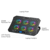 Ant Esports NC 210 Notebook Cooling Pad- 6 Fans RGB