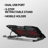 Ant Esports NC 150 Notebook Cooling Pad-Ergo Stand