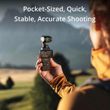 DJI Osmo Pocket 3 Creator Combo, Vlogging Camera with 1'' CMOS & 4K/120fps Video, 3-Axis Stabilization,