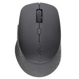 Rapoo M300 Silent Wireless Mouse 1600 DPI Sensor 9 Months Battery Life Quiet Buttons Ergonomic for Right-Handed PC & Mac - Dark Grey