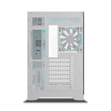 Ant Esports Gaming Cabinet Crystal ARC White