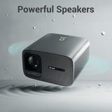 ZEBRONICS PIXAPLAY 59, Smart Projector, 1080p, 20000 Lumens, 200" Screen Size, Auto