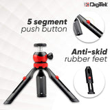 Digitek (DTR-200MT) 18CM Flexible & Portable Mini Tripod