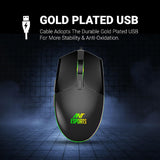 Ant Esports KM1650 Gaming Keyboard & Mouse Combo, Wired Backlit BROOT COMPUSOFT LLP JAIPUR
