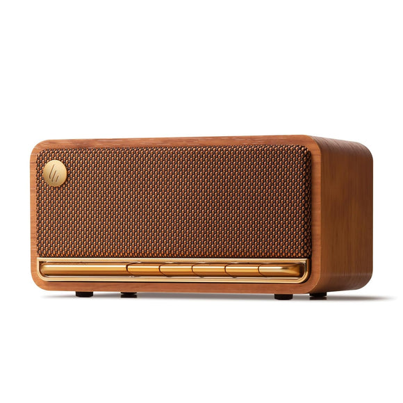 Edifier MP230 Tabletop Bluetooth Speaker, Retro Wooden Design, Dual 10W Stereo Speaker