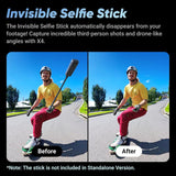 Insta 360 X4 Adventure Bundle- 8K Waterproof 360 Action Camera Black