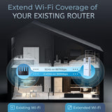 Tenda A19 AC1200 Dual-Band Wi-Fi Range Extender White