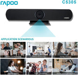 Rapoo C5305 Ultra 4K HD All-in-One USB Video Conference Webcam
