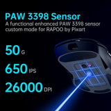 Rapoo VT9PRO Superlight Wireless Gaming Mouse Black