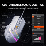 Inphic PG1 Wired and RGB Gaming Mouse