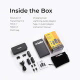 Digitek DWM-106 2-in-1 Wireless Microphone System with Type C & Lightning Connector