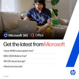 HP Laptop 14-ep0340TU 13th Gen Intel Core i5 Processor/16GB RAM/512GB SSD/ Win11/Intel Iris Xe Graphics Card/MS Office Home 2024/Screen Inch 14/Silver