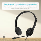 Rapoo H101 Wired Headphone Black