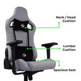 Zebronics GC3500 Premium Gaming Chair with 90°-155°