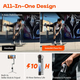 Insta360 Flow Pro - AI-Powered Gimbal Stabilizer for Smartphone