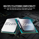 Ant Esports CPU Cooler Liquid ICE Chroma-360 ARGB Black