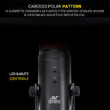 Ant Esports Wired Microphone Wente 220