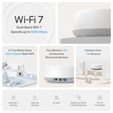 TP-Link BE5000 Deco BE25 Dual-Band Whole Home Mesh WiFi 7 System - 1 Pack