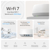 TP-Link BE5000 Deco BE25 Dual-Band Whole Home Mesh WiFi 7 System - 3 Pack