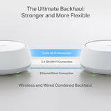 TP-Link BE5000 Deco BE25 Dual-Band Whole Home Mesh WiFi 7 System - 2 Pack