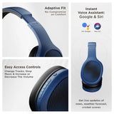 Boat Rockerz 460 Wireless Over Ear Headphones W/Up to 30Hrs Playtime Bold Blue