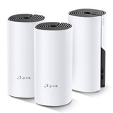 TP-Link Deco M4 Pack Of 3  Whole Home Mesh Wi-Fi System, Seamless Roaming and Speedy AC1200