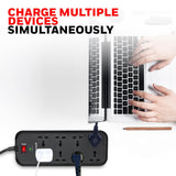 Honeywell 8 Out Surge Protector Extension Cord