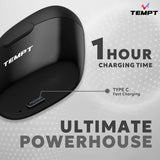 Tempt Dots True Wireless Earbuds with 13mm Drivers