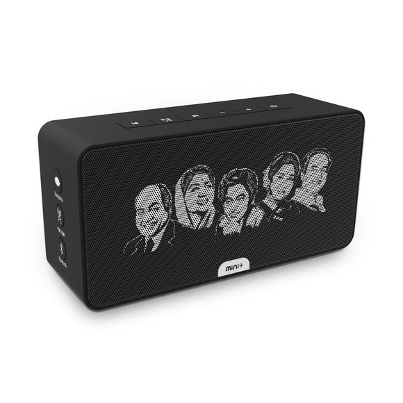 Saregama Carvaan Mini+ Plus Portable Music Player with 1000 Preloaded Songs, 10 Watt Speaker, Handsfree Calling, Bluetooth,Fm,Am,Aux Moonlight Black