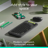 Logitech POP ICON Mouse, Compact and Portable Wireless Bluetooth Mouse