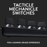 Logitech G413 Se Wired Mechanical Gaming Keyboard - Compact Backlit Keyboard with Tactile Mechanical Switches