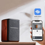 Edifier MS50A Tabletop Wi-Fi Bluetooth v5.0 Smart Speaker 40 Watts Brown