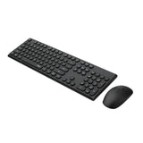 Rapoo X260 Wireless Keyboard and Mouse Combo Set 2.4 Ghz with Type Writer Key Black