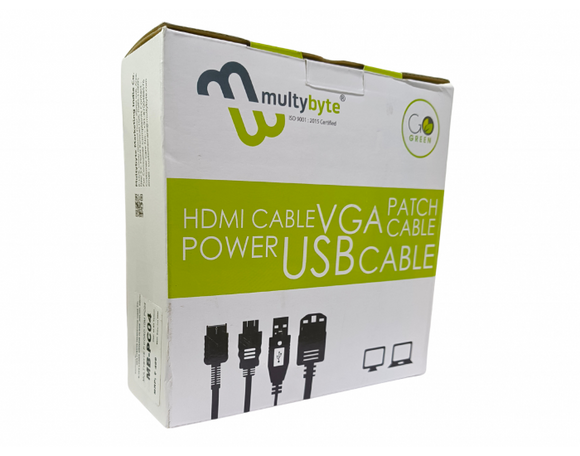 MULTYBYTE COMPUTER POWER CABLE 10M